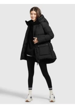 Khujo PHEOBE - Wintermantel - Schwarz 9 Khujo PHEOBE - Wintermantel - Schwarz -Khujo Verkaufsgeschäft 029f8da883754c0fa824881fc0d2311e