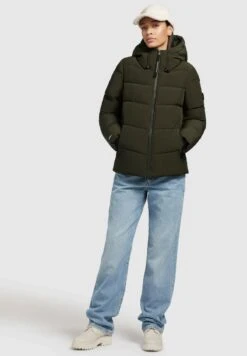 Khujo FAMES - Winterjacke - Dunkelgrün -Khujo Verkaufsgeschäft 0538a4bb088f4a26b486a5b7bc0de474