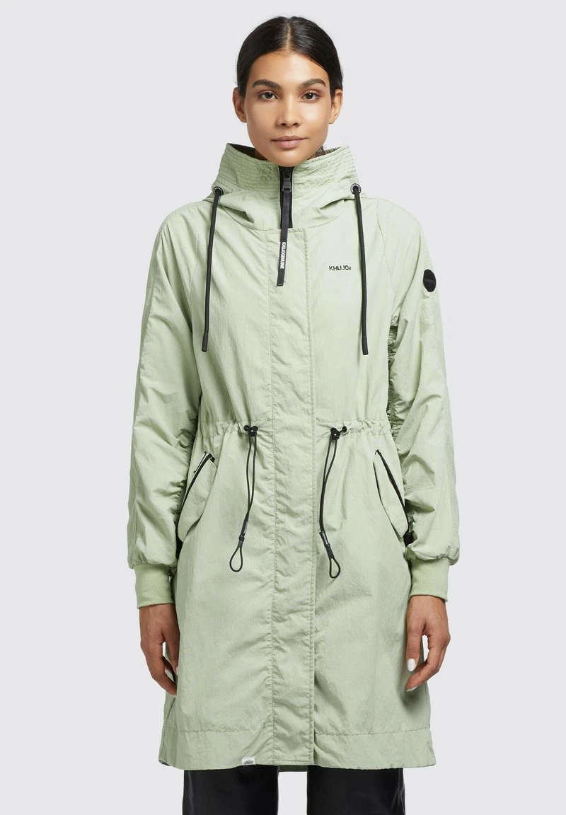 Khujo SILICA - Parka - Blassgrün 1 Khujo SILICA - Parka - Blassgrün