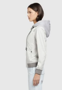 Khujo PERSEE - Leichte Jacke - Hellgrau -Khujo Verkaufsgeschäft 0f1eae4baf2b406e9713fd9b76d8ad92