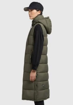 Khujo TOURIN MATT - Weste - Khaki Grün -Khujo Verkaufsgeschäft 180c2663ef3e4167ad8e3d5f795484c0