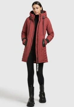 Khujo JERRY PRIME6 LIGHT - Wintermantel - Rostrot -Khujo Verkaufsgeschäft 1eaf36a0eb274e38b2ab7b98816aec80