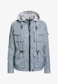 Khujo FLAMES - Leichte Jacke - Blaugrau Hell -Khujo Verkaufsgeschäft 271ec0f1b79d480f9e8b77e0131edb46