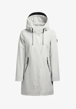 Khujo IZAF - Regenjacke / Wasserabweisende Jacke - Hellgrau -Khujo Verkaufsgeschäft 27b02e08dc2445aab2c5d45d89a17fa3
