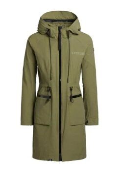 Khujo LEVANE - Regenjacke / Wasserabweisende Jacke - Olivgrün -Khujo Verkaufsgeschäft 29fda30cb0b44fe28bb278848ef36af2