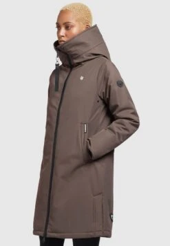 Khujo LISAD - Wintermantel - Taupe -Khujo Verkaufsgeschäft 349a69229e4943de98da7b2f0da48f34