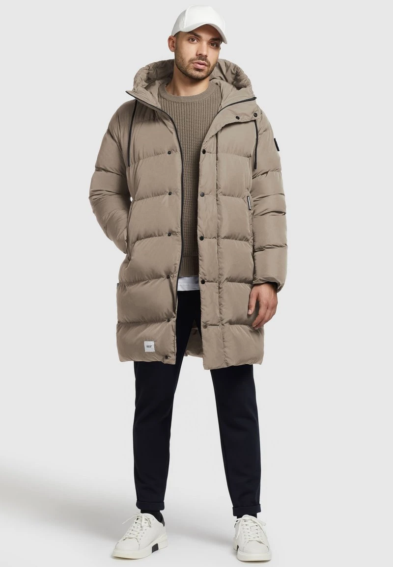 Khujo RAFI - Wintermantel - Taupe 1 Khujo RAFI - Wintermantel - Taupe