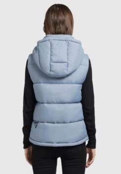 Khujo EDEN MATT - Weste - Hellblau -Khujo Verkaufsgeschäft 4937c8621f9e47deafa1a36fd43d1e1d