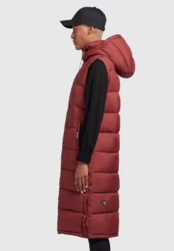 Khujo MAGNETA MATT - Weste - Rostrot -Khujo Verkaufsgeschäft 4a96717245d34d42ab46a0f9fc5b6f33