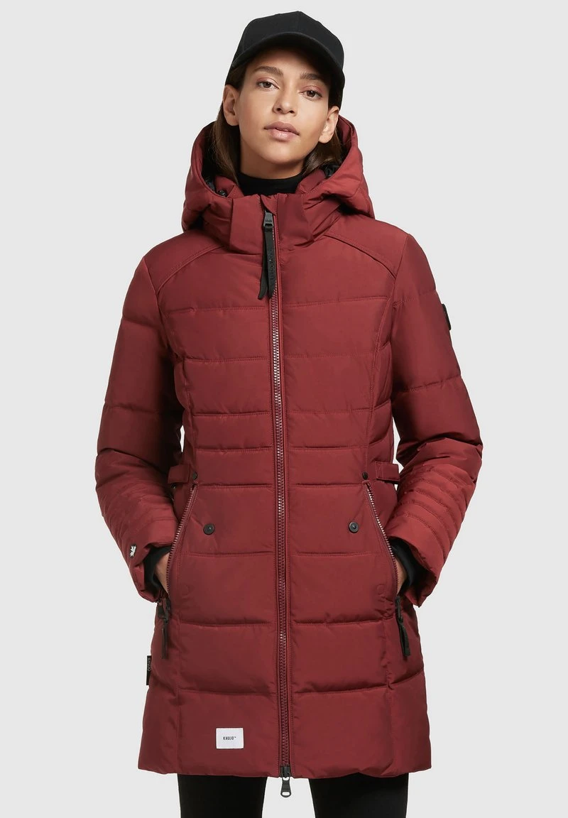 Khujo AMARAY 3 - Wintermantel - Rostrot 1 Khujo AMARAY 3 - Wintermantel - Rostrot