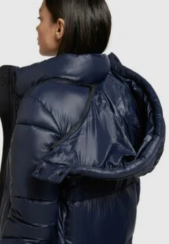 Khujo MELONA SHINY - Wintermantel - Dunkelblau -Khujo Verkaufsgeschäft 5d2953355d164bc2a5b7aaa2c77788aa