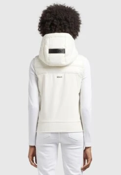 Khujo FABIA SHINY - Weste - Weiß -Khujo Verkaufsgeschäft 5da470cf68cd4c94b35c2c4fa08955d8