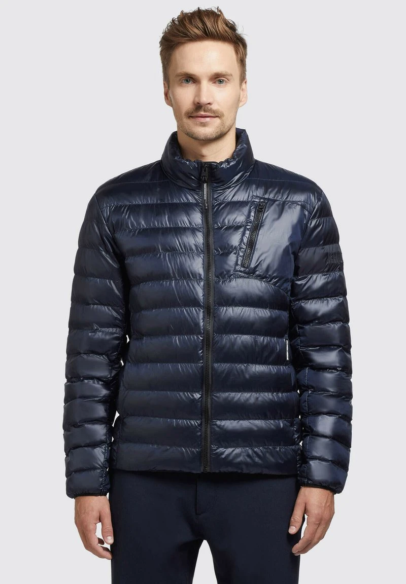 Khujo PERCY SHINY - Winterjacke - Dunkelblau 1 Khujo PERCY SHINY - Winterjacke - Dunkelblau