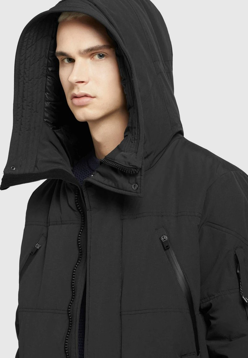 Khujo CLOYD - Wintermantel - Schwarz 4 Khujo CLOYD - Wintermantel - Schwarz – Bild 4