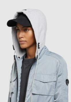 Khujo FLAMES - Leichte Jacke - Blaugrau Hell -Khujo Verkaufsgeschäft 7db73a37c4f04fadb7762e22cb6ee8f2