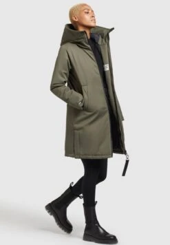 Khujo LISAD - Wintermantel - Khaki Grün -Khujo Verkaufsgeschäft 8158bea8fd66419699d02cc98c274f02
