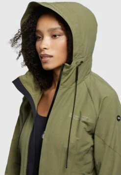 Khujo LEVANE - Regenjacke / Wasserabweisende Jacke - Olivgrün -Khujo Verkaufsgeschäft 82a9e1a96f1f418cab2aaa00a87d10aa