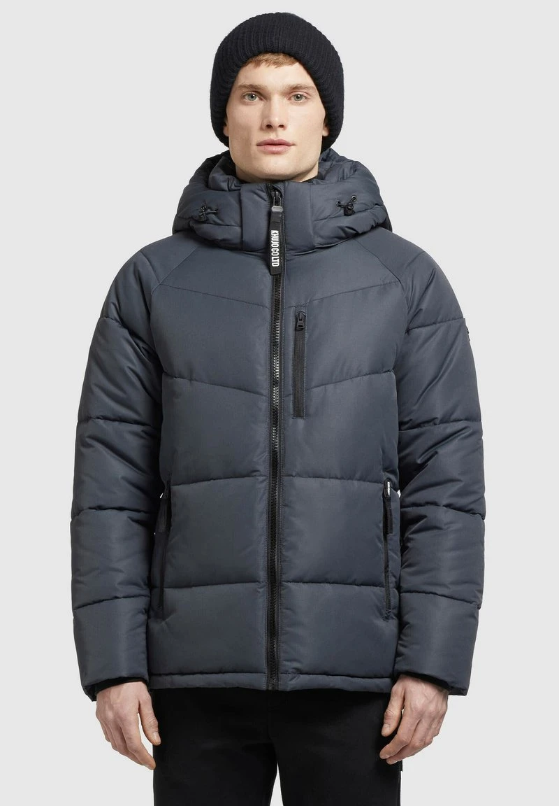 Khujo CROON - Winterjacke - Graublau 1 Khujo CROON - Winterjacke - Graublau