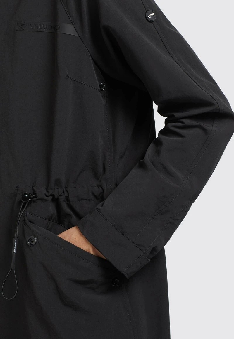Khujo MARNIA - Regenjacke / Wasserabweisende Jacke - Schwarz 6 Khujo MARNIA - Regenjacke / Wasserabweisende Jacke - Schwarz - Image 6