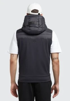 Khujo WEMO MATT - Weste - Schwarz -Khujo Verkaufsgeschäft 9dde97b0b1c648379a10e59cf958381e