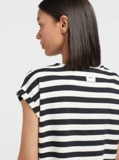 Khujo Damen Kleid - NISHA STRIPES -Khujo Verkaufsgeschäft Damen Kleid NISHA STRIPES pdstandard 624972 0001 modeldetail 2