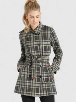 Khujo Damen Mantel - AMELE2 11 Khujo Damen Mantel - AMELE2 -Khujo Verkaufsgeschäft Damen Mantel AMELE2 pdstandard 530358 0002 modelfront 3