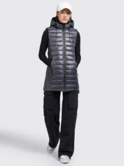 Khujo Damen Weste - BECCA SHINY -Khujo Verkaufsgeschäft Damen Weste BECCA SHINY pdstandard 656979 0001 modelfront 3