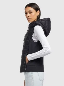 Khujo Damen Weste - FABIA MATT -Khujo Verkaufsgeschäft Damen Weste FABIA MATT pdstandard 656946 0002 modelside 1