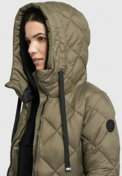 Khujo LENNJA - Wintermantel - Khaki -Khujo Verkaufsgeschäft abe2ef3bbfe347388c71005cccdf8487