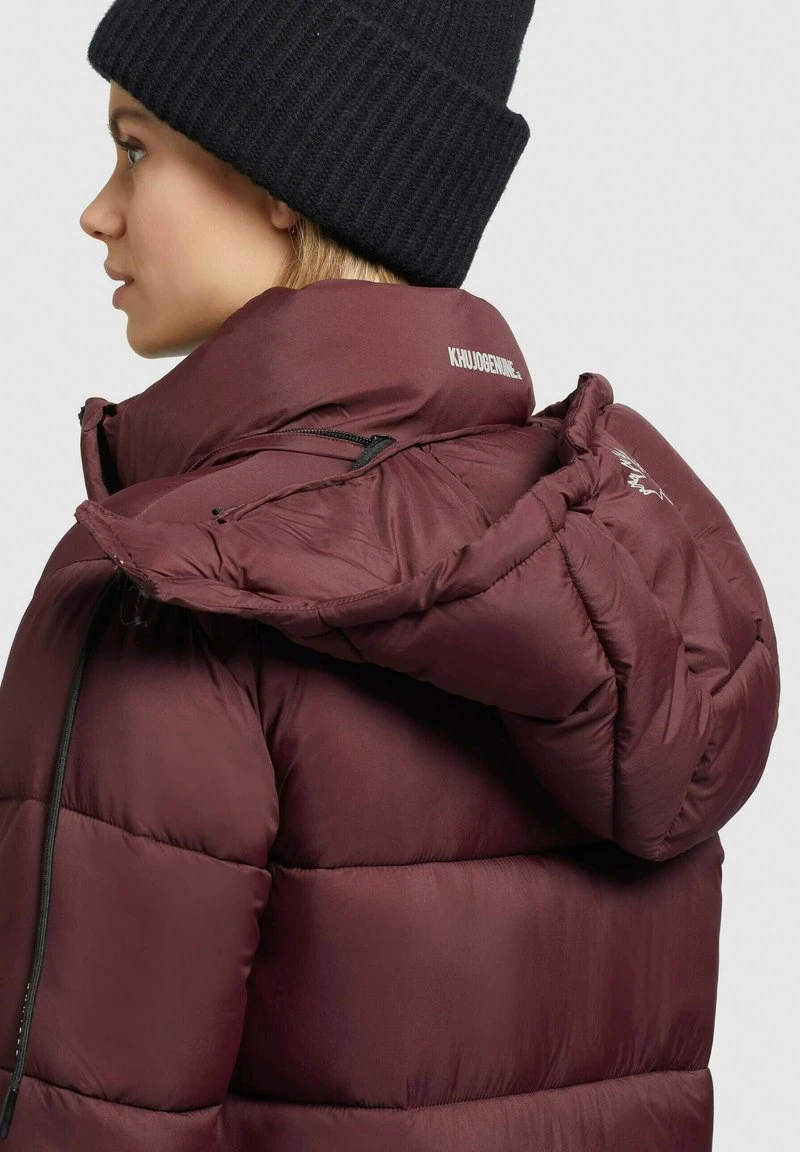 Khujo JULINA MATT - Wintermantel - Dunkelrot 5 Khujo JULINA MATT - Wintermantel - Dunkelrot – Bild 5