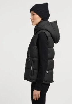 Khujo EDEN MATT - Weste - Schwarz -Khujo Verkaufsgeschäft c2770a9d7aba4e319f2b4936b5bc5d11