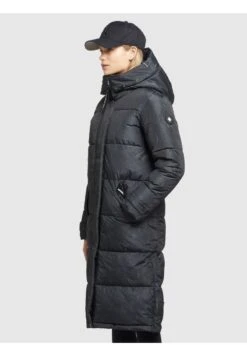 Khujo DAKOTA - Wintermantel - Dunkelblau Gemustert -Khujo Verkaufsgeschäft c8434799ca2146e3bff3f3b0265fe8e0