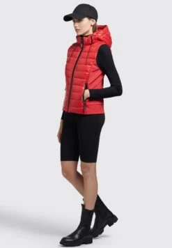 Khujo FABIA SHINY - Weste - Rot -Khujo Verkaufsgeschäft c8ca6ad25044456384c462f9276baf72