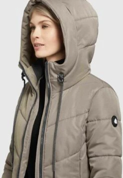 Khujo ARIBAY3 STRUCTURED - Wintermantel - Taupe -Khujo Verkaufsgeschäft d05f3202ecc74be39bbf97ac7e325e73
