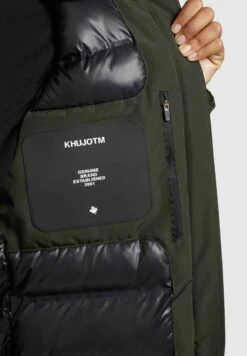 Khujo CHARLYN - Wintermantel - Dunkelgrün -Khujo Verkaufsgeschäft d42301d64d454066b9ada4b364a6affb