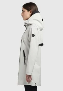 Khujo IZAF - Regenjacke / Wasserabweisende Jacke - Hellgrau -Khujo Verkaufsgeschäft d7d647e9b4384e18a741169a5eb661ca
