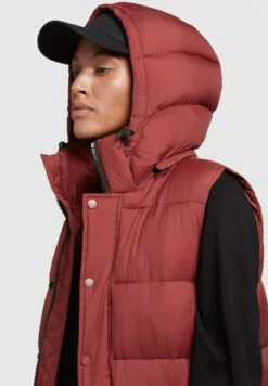 Khujo MAGNETA MATT - Weste - Rostrot -Khujo Verkaufsgeschäft d8ebb0e2873b45138562bd2bf54d4970