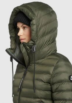 Khujo LOVINA2 SHINE - Winterjacke - Dunkeloliv -Khujo Verkaufsgeschäft dd8fe125c6634a5ea3b8edb8fe43a30b