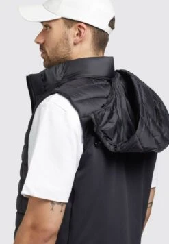 Khujo WEMO MATT - Weste - Schwarz -Khujo Verkaufsgeschäft de5c950df2cc43c6ab47513d0316bd39