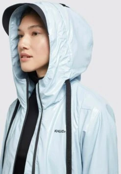 Khujo SOMIA - Regenjacke / Wasserabweisende Jacke - Hellblau -Khujo Verkaufsgeschäft e773ce1939ae4754ad97a5207dc7008c