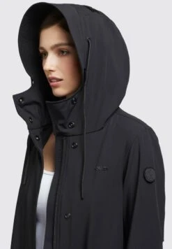 Khujo JONNA - Parka - Schwarz -Khujo Verkaufsgeschäft eeb0de61b2c944bca04ede8e207bab8d