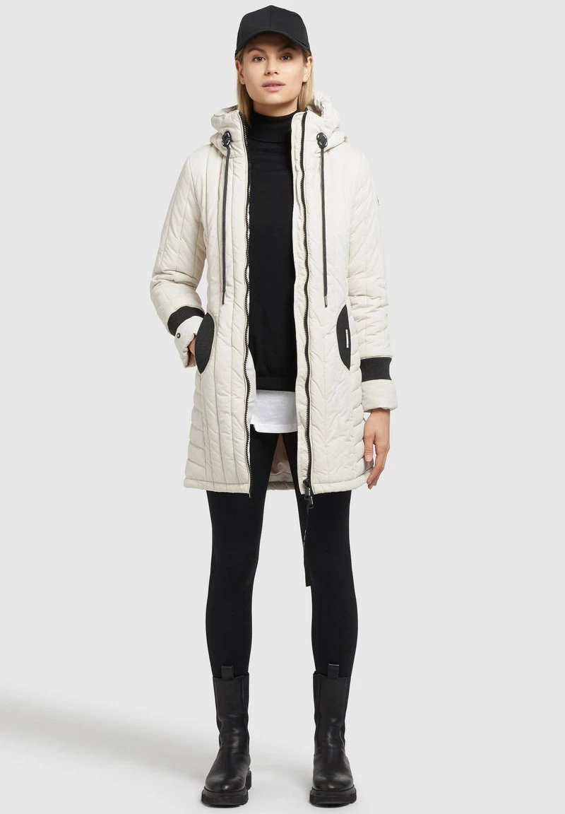 Khujo JERRY PRIME PEACHED - Wintermantel - Weiß 2 Khujo JERRY PRIME PEACHED - Wintermantel - Weiß – Bild 2