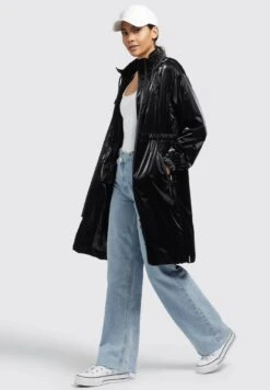 Khujo MARTHE - Regenjacke / Wasserabweisende Jacke - Schwarz -Khujo Verkaufsgeschäft f155c0cb451f417fb36a11da06e440be