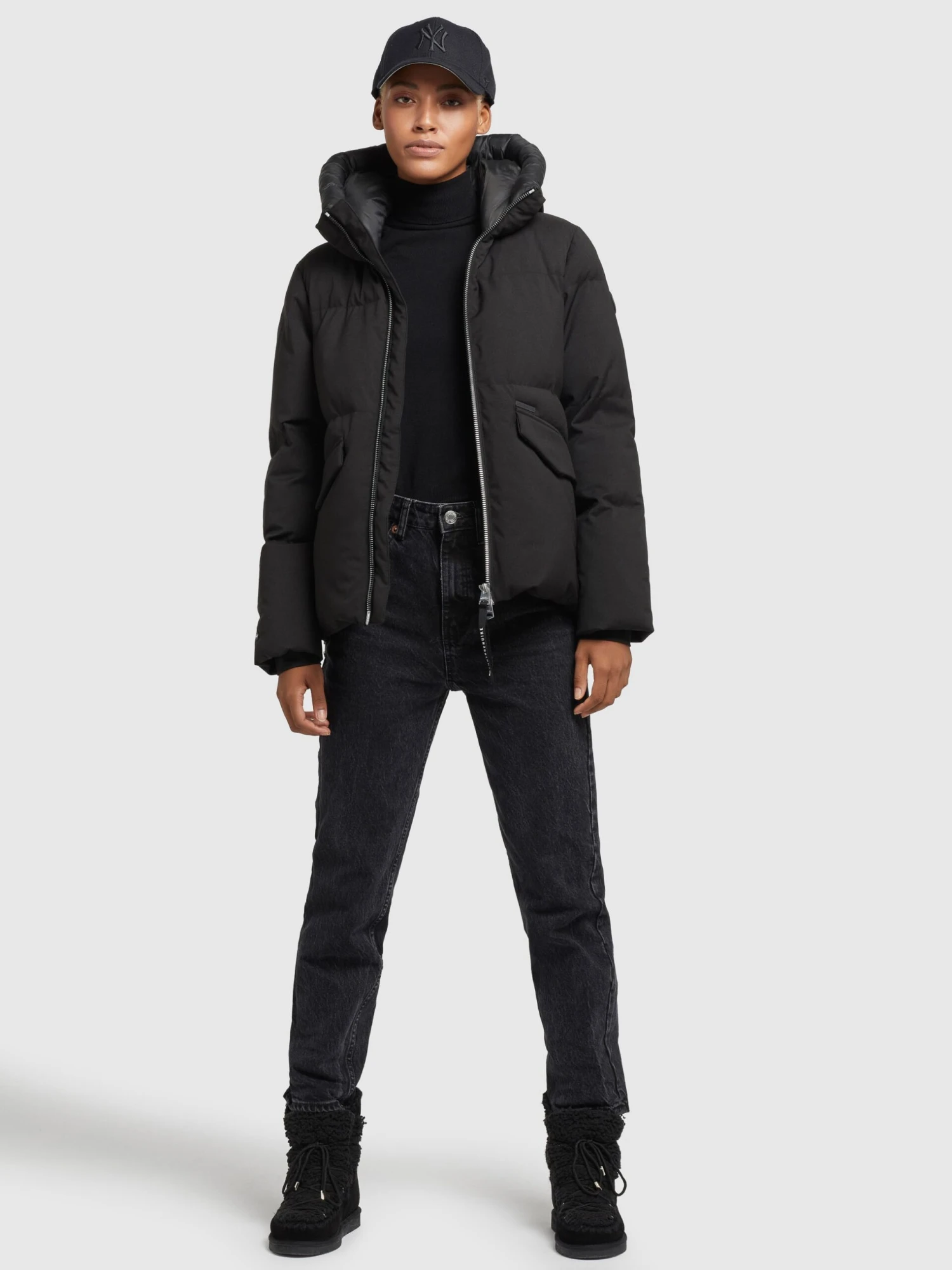 Khujo Jacke JAPURA2 In Schwarz 2 Khujo Jacke JAPURA2 In Schwarz - Image 2