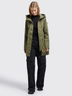 Khujo Mantel AIRA3 In Olivgrün -Khujo Verkaufsgeschäft khujo mantel aira3 in olivgrun 1