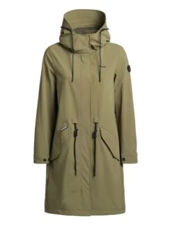 Khujo Mantel JONNA In Olivgrün