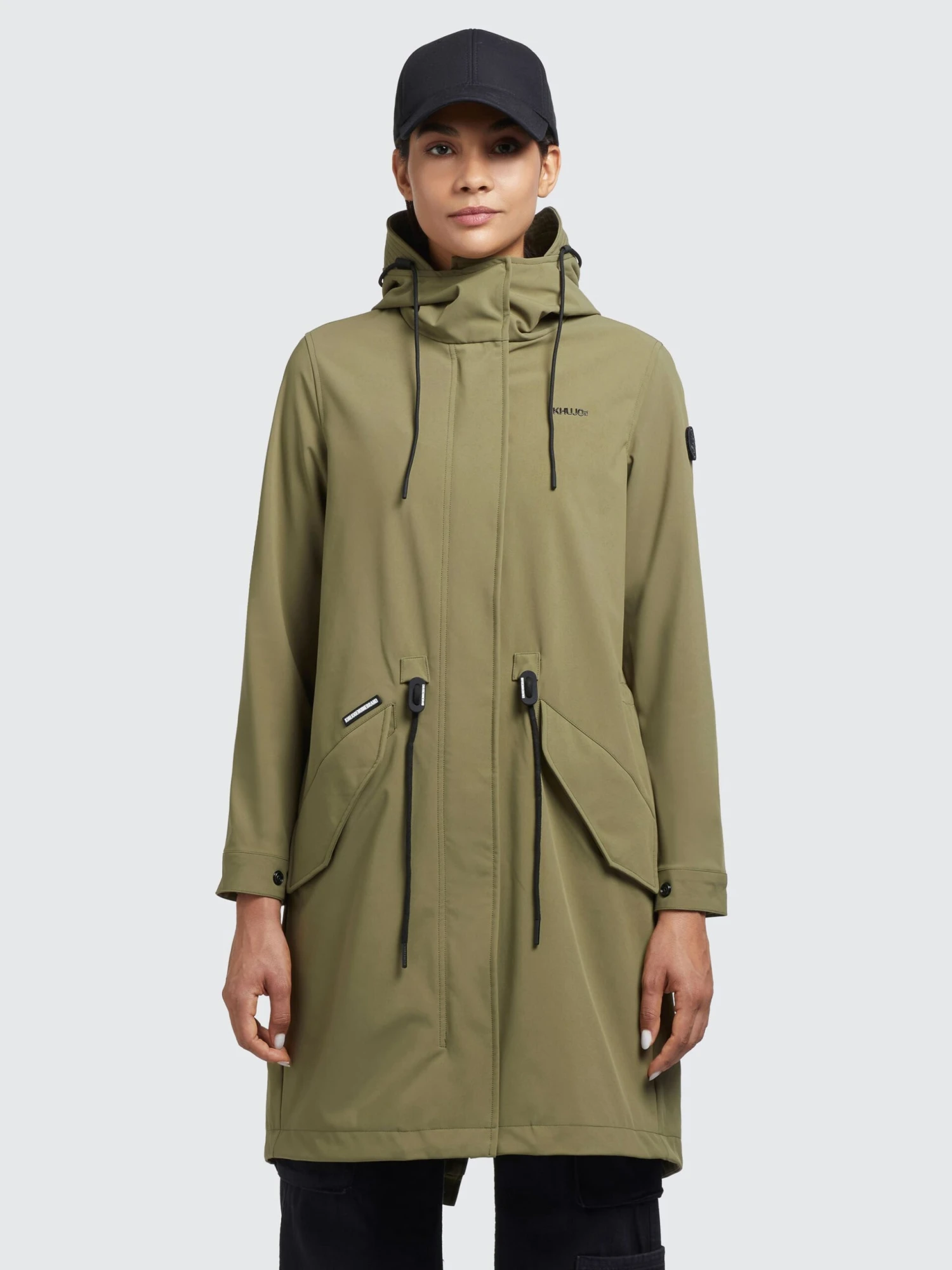 Khujo Mantel JONNA In Olivgrün 4 Khujo Mantel JONNA In Olivgrün - Image 4