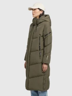 Khujo Mantel SONJE4 In Khaki Grün -Khujo Verkaufsgeschäft khujo mantel sonje4 in khaki grun 3