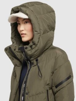 Khujo Mantel SONJE4 In Khaki Grün -Khujo Verkaufsgeschäft khujo mantel sonje4 in khaki grun 7