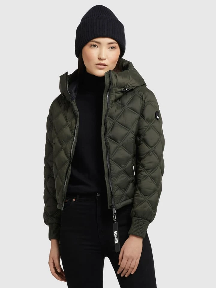 Khujo Steppjacke "Adore" In Oliv 2 Khujo Steppjacke "Adore" In Oliv – Bild 2